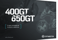 CFMoto 650-400GT - Owners manual-